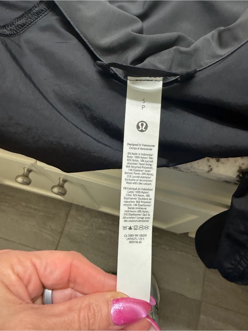 NWT Lululemon Ruched Ribbed Waist Jacket - Picture 9 of 9